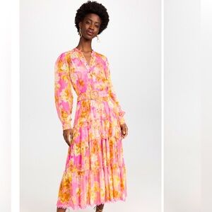 Hemant and Nandita Auril Long Dress with Slip size XS